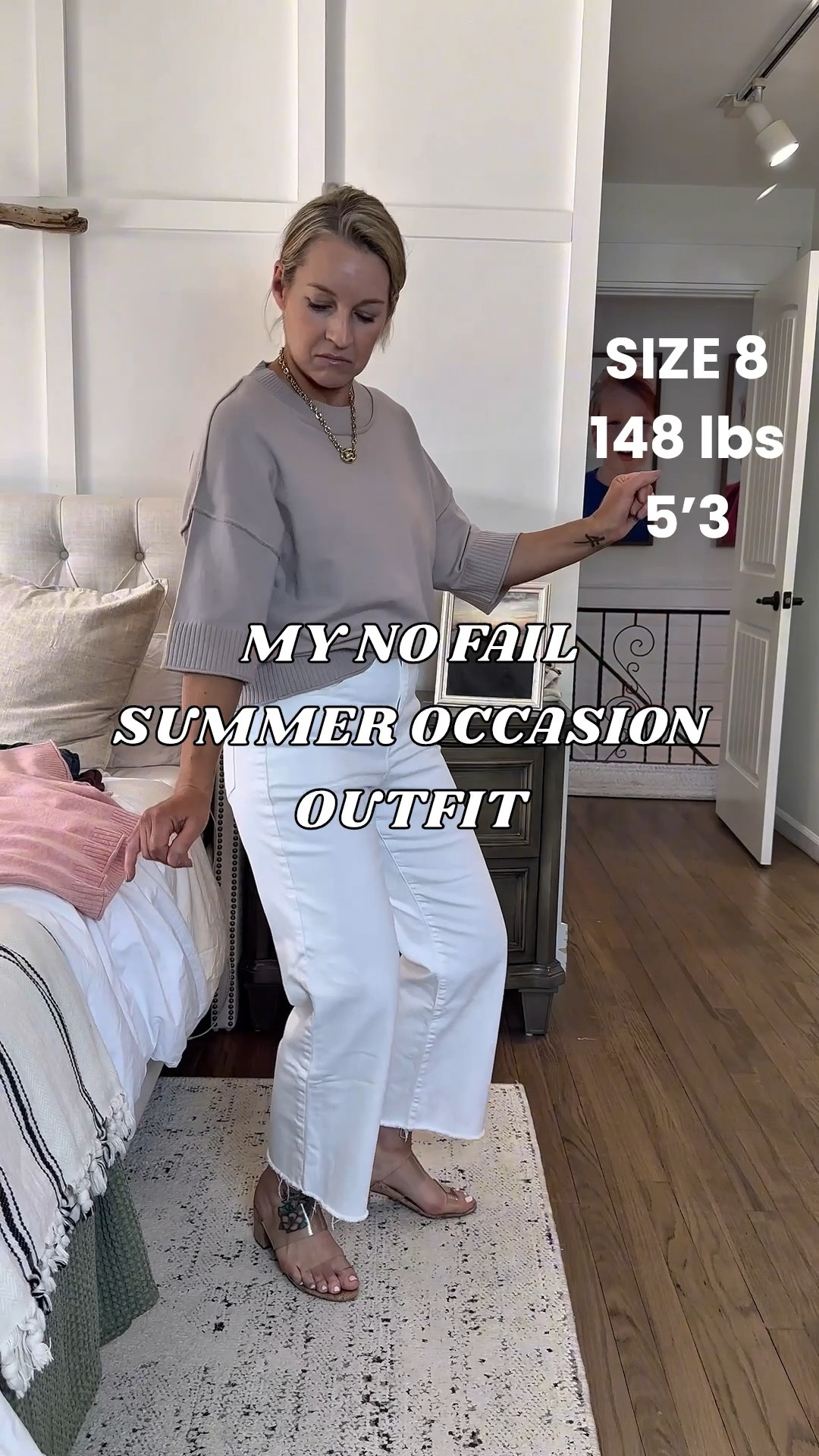 Such a comfy and classy outfit. The softest top that’s a great affordable look for less for the anthro cashmere sweater. I’m in a medium, khaki  Tts 29 classic jeans. Tts shoes. Perfect for work, brunch, baby showers or bridal showers etc. I linked the Anthro one which is on sale I believe and I wear a small. Own it in two colors and it’s fabulous  

#LTKFindsUnder50 #LTKWorkwear #LTKFindsUnder100 #LTKStyleTip #LTKSaleAlert

#LTKFindsUnder50 #LTKStyleTip #LTKMidsize