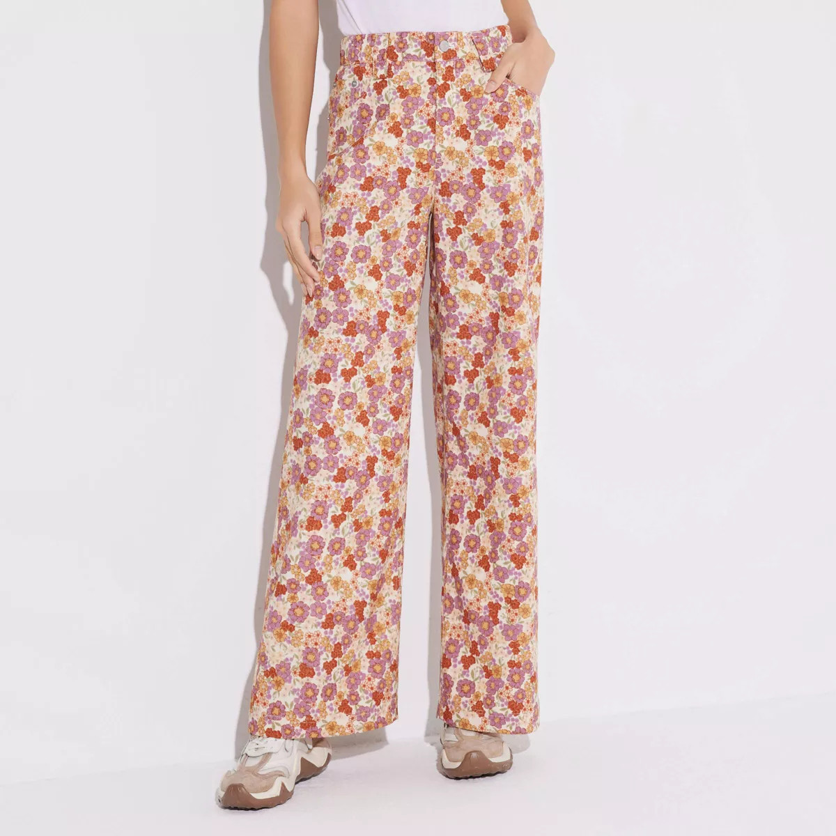 Women's Mid-Rise Wide Leg Palazzo Pants - Wild Fable™ | Target
