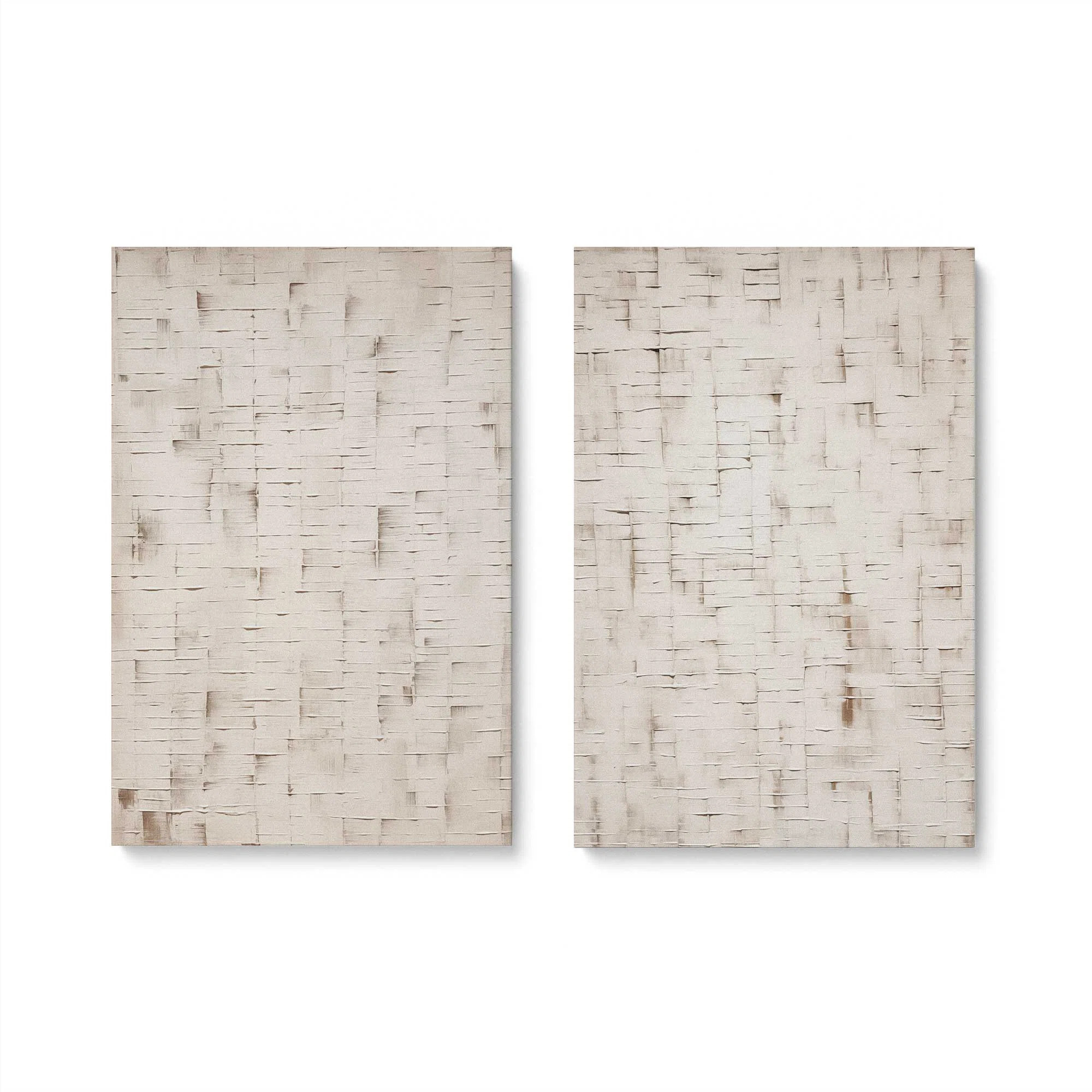 Tranquil Layers Set of 2 Canvas Prints in a Frame (Set of 2) | Wayfair North America