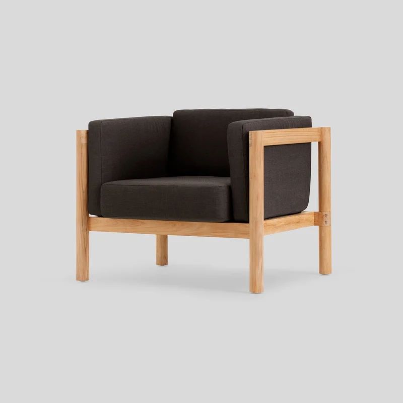 Haven Teak Chair with Sunbrella Cushions | Wayfair North America