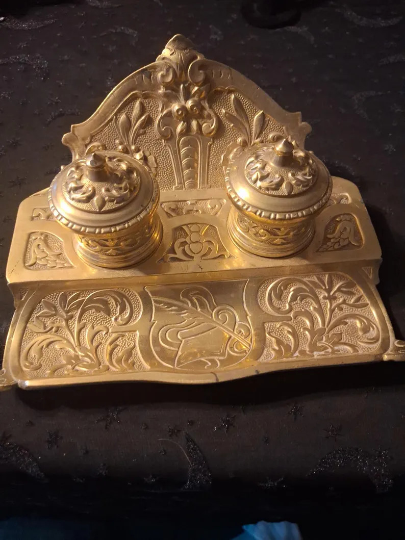 Antique inkwell | Etsy (US)