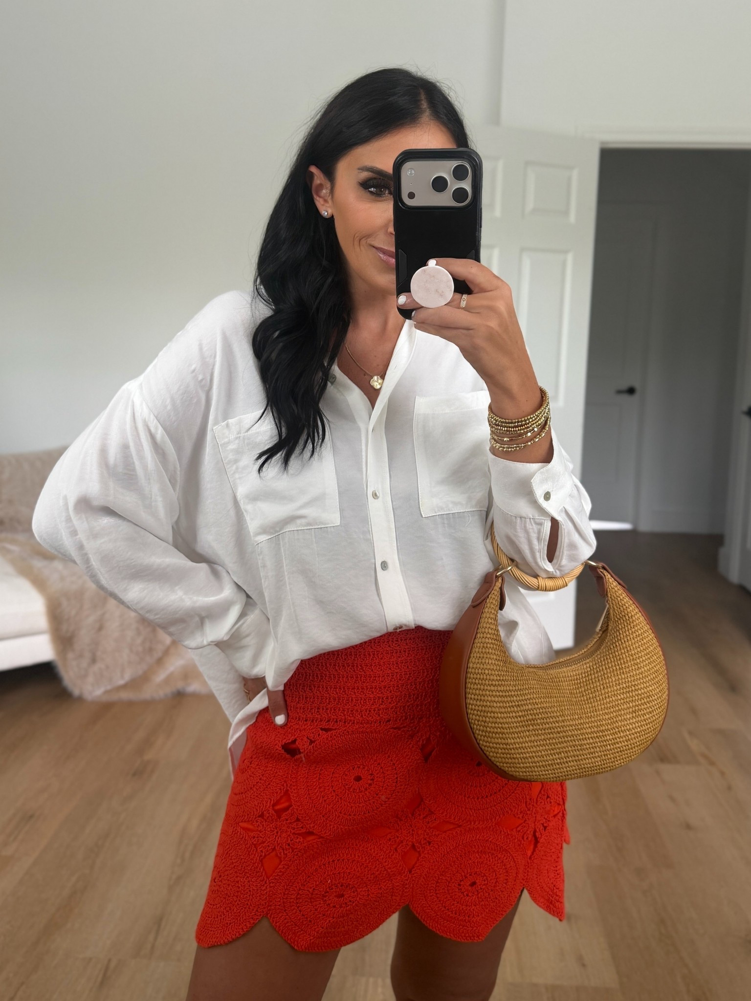 Simonmiller crochet beep beep mini skirt dupe more affordable option to the Designer skirt wearing size medium. Use code houseofsequins30 for 30% off the entire site on vici