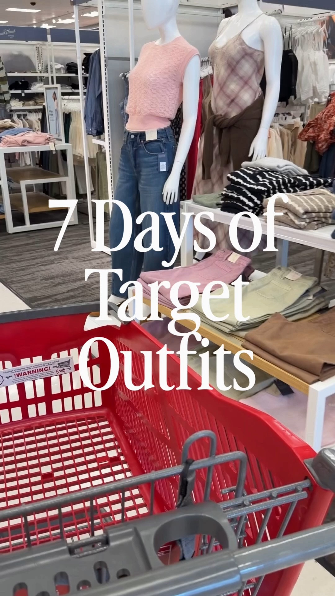 Week’s worth of Target fall outfit ideas! #targetcreator @Target