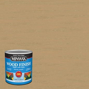 Minwax Wood Finish Water-based Weathered Oak Mw270 Solid Interior Stain (1-quart) | Lowe's