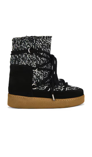 Nowla Knit Snow Boot in Black | Revolve Clothing (Global)