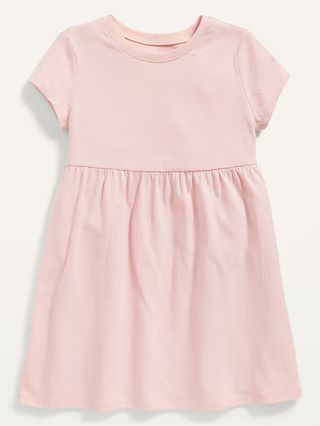 Fit &#x26; Flare Short-Sleeve Dress for Toddler Girls | Old Navy (US)