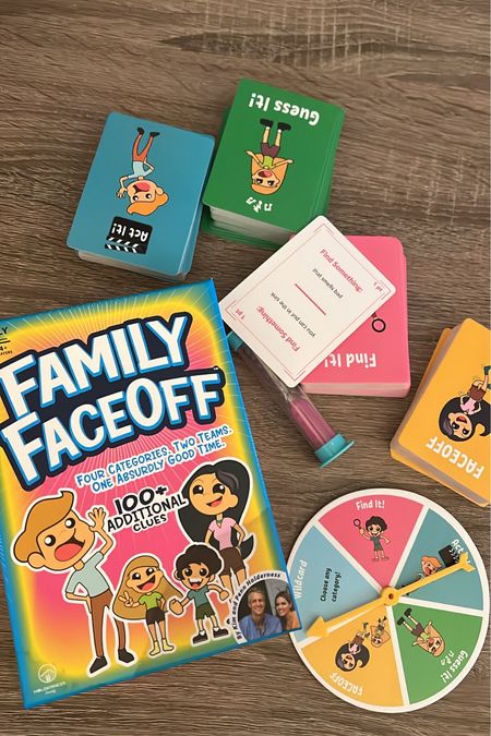 This family game was so fun! Perfect for early elementary aged kids but also the whole family of any age 