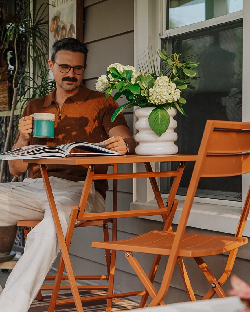 I got my brother the Nina outdoor folding table and chairs from @article! It really looks great on his porch! 

#LTKHome #LTKSeasonal #LTKdayinmylife