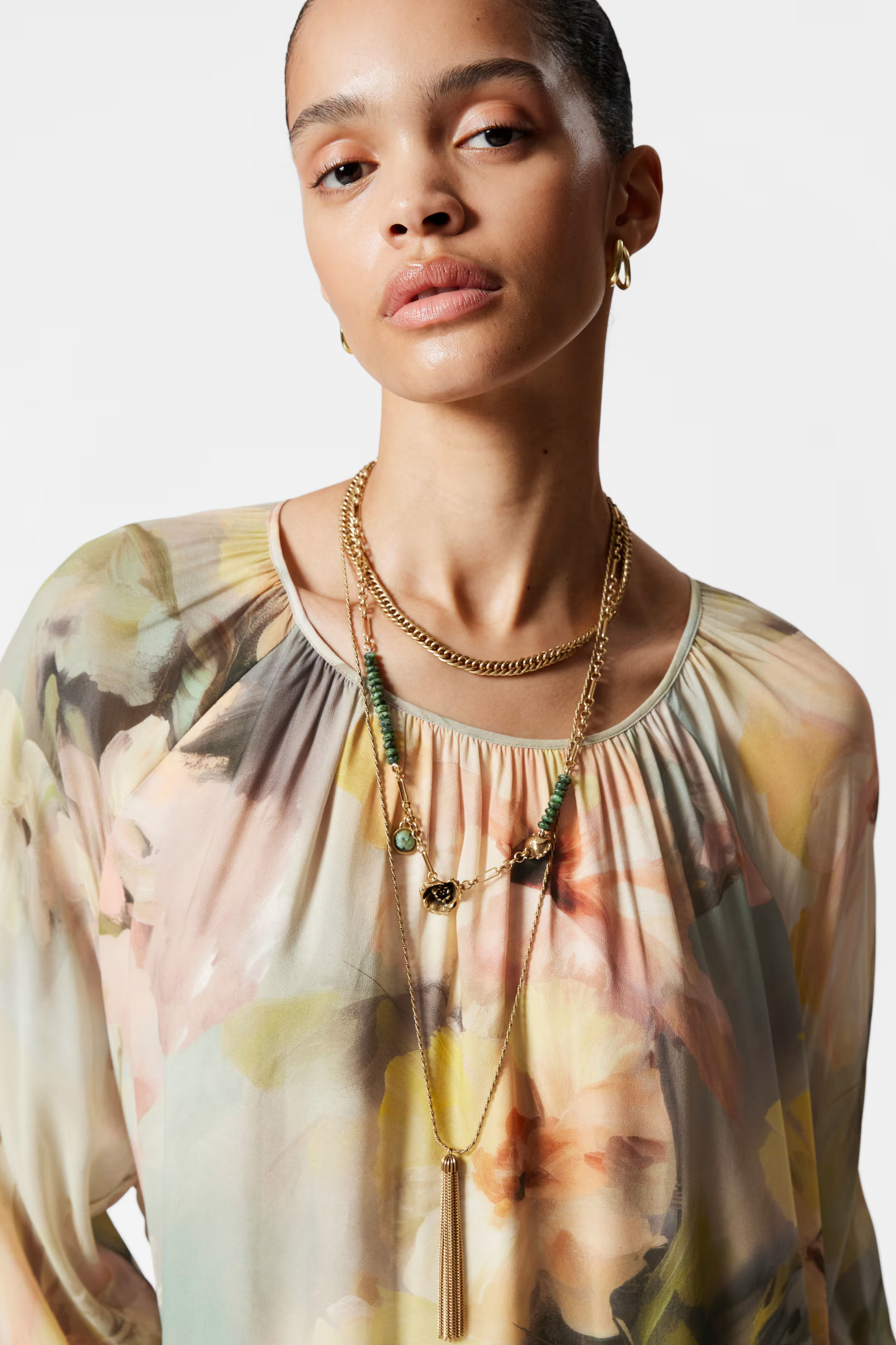 Flounced Maxi Dress | H&M (UK, MY, IN, SG, PH, TW, HK)