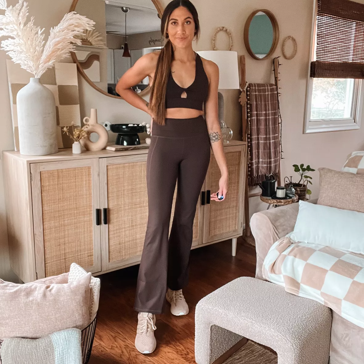 Oasis PureLuxe High-Waisted Kick Flare Fabletics