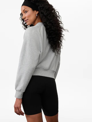 Forever Fleece Relaxed Crew Sweatshirt | Athleta