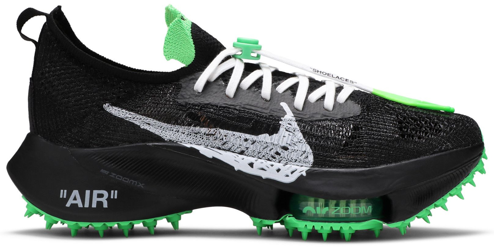 Off-White x Nike Air Zoom Tempo Next% 'Black' | GOAT