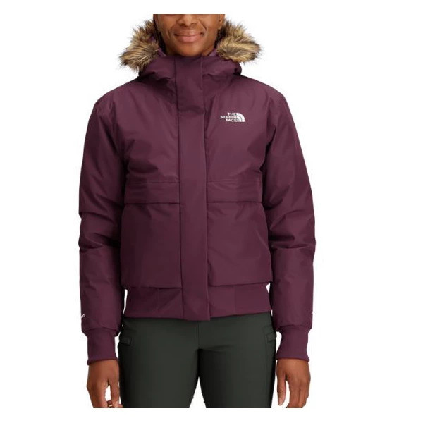 Women's The North Face Puffer Jacket Arctic Bomber XSmall Boysenberry | Scheels