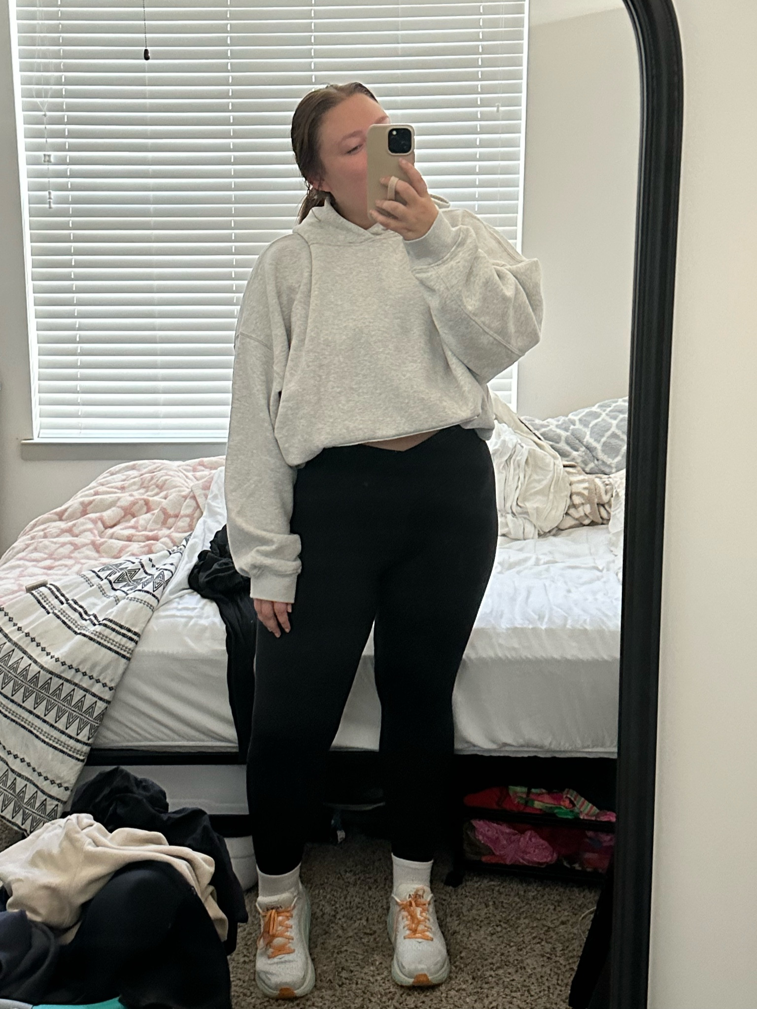 Go to walking uniform! Xl leggings, 18/20 tank and xxxl sweatshirt 

#LTKfitness #LTKstyletip