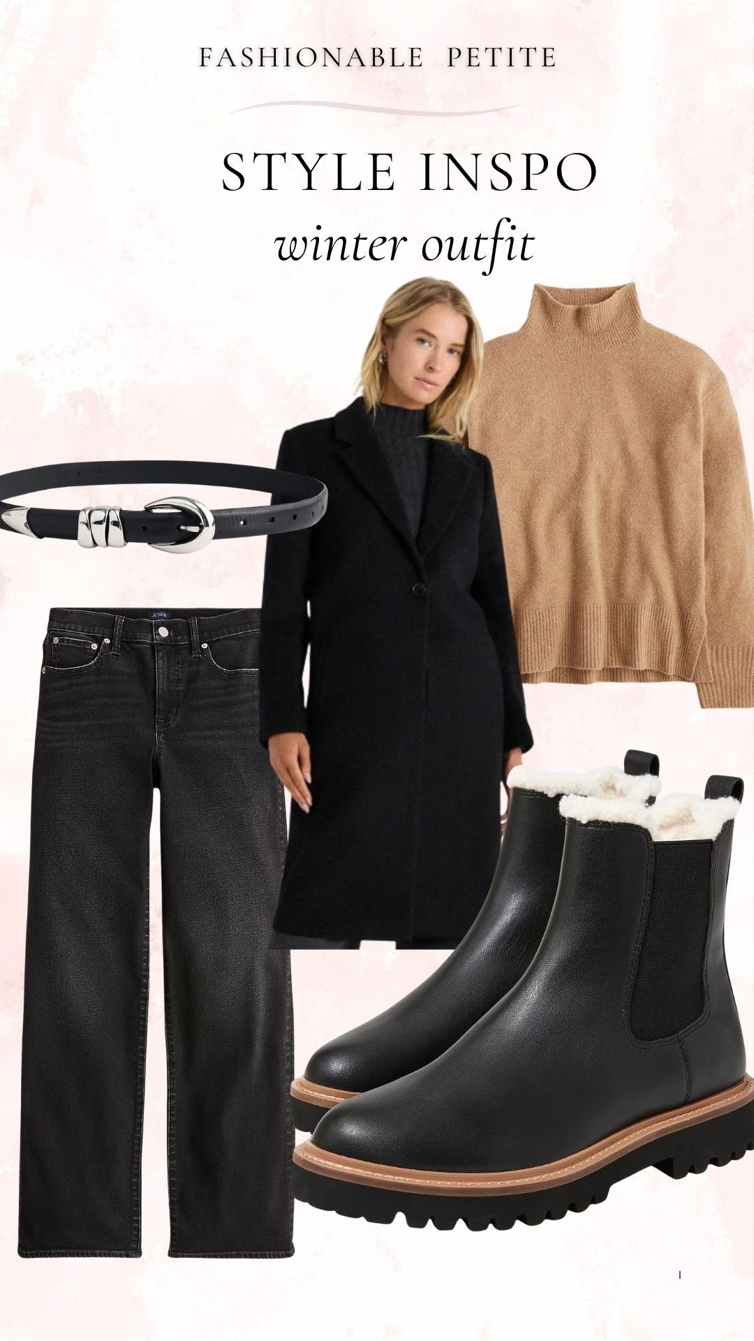 Cozy winter outfit I’d wear as a mom to the park or running errands!

Mom outfit, winter outfit, petite, black jeans, top coat 

#LTKSaleAlert #LTKPetite #LTKmomlife