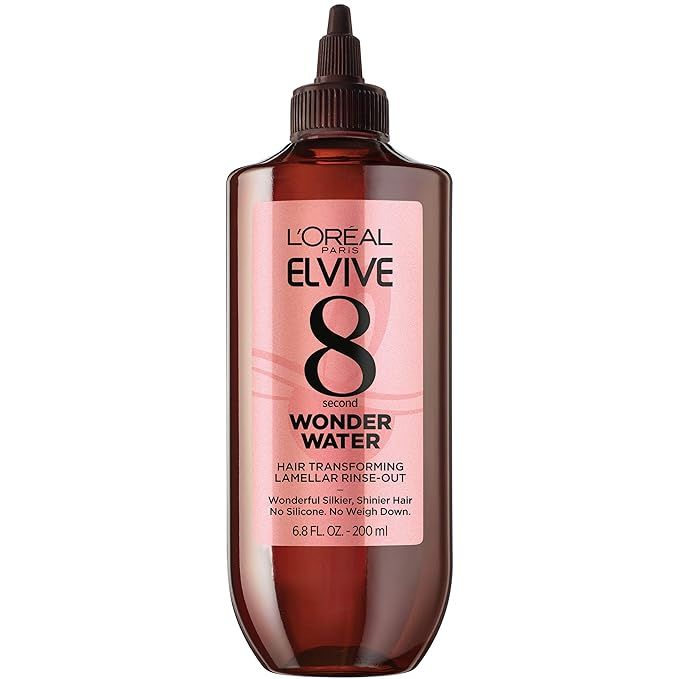 L’Oreal Paris Elvive 8 Second Wonder Water Lamellar, Rinse out Moisturizing Hair Treatment for ... | Amazon (US)