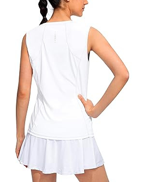 YYV Women's Workout Tank Tops Lightweight Sleeveless Shirts for Women Loose Fit Tops for Athletic... | Amazon (US)