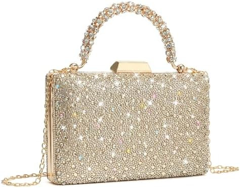 CARIEDO Women's Sparkling Clutch Purse Elegant Glitter Evening Bags Bling Evening Handbag for Dan... | Amazon (US)
