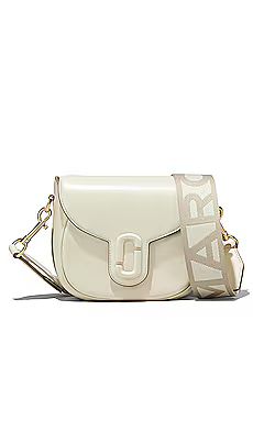 Marc Jacobs The Saddle Bag in Cloud White from Revolve.com | Revolve Clothing (Global)