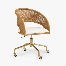 Georgia Swivel Desk Chair | Pottery Barn Teen