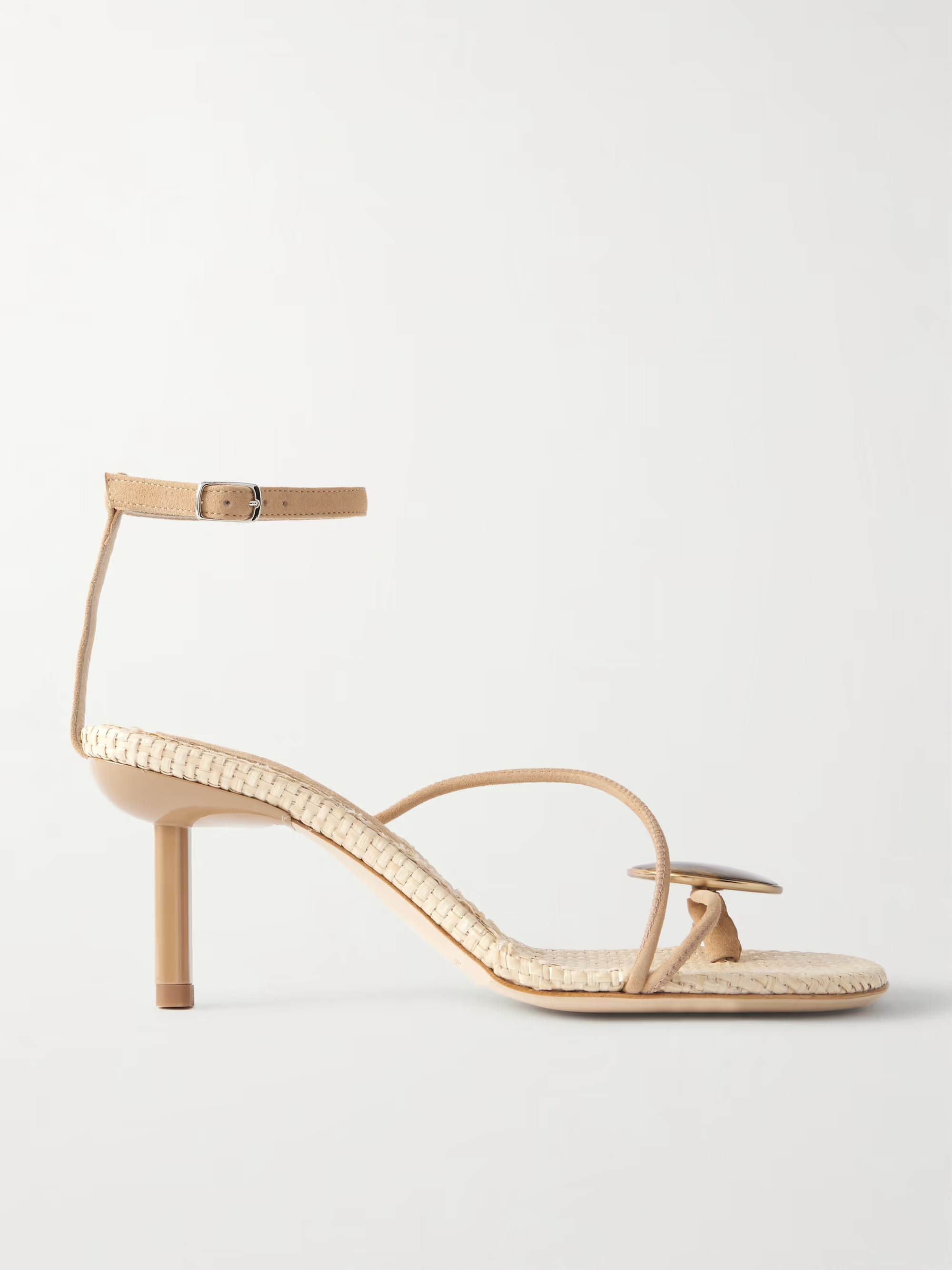 Doma stone-embellished suede sandals | NET-A-PORTER (US)