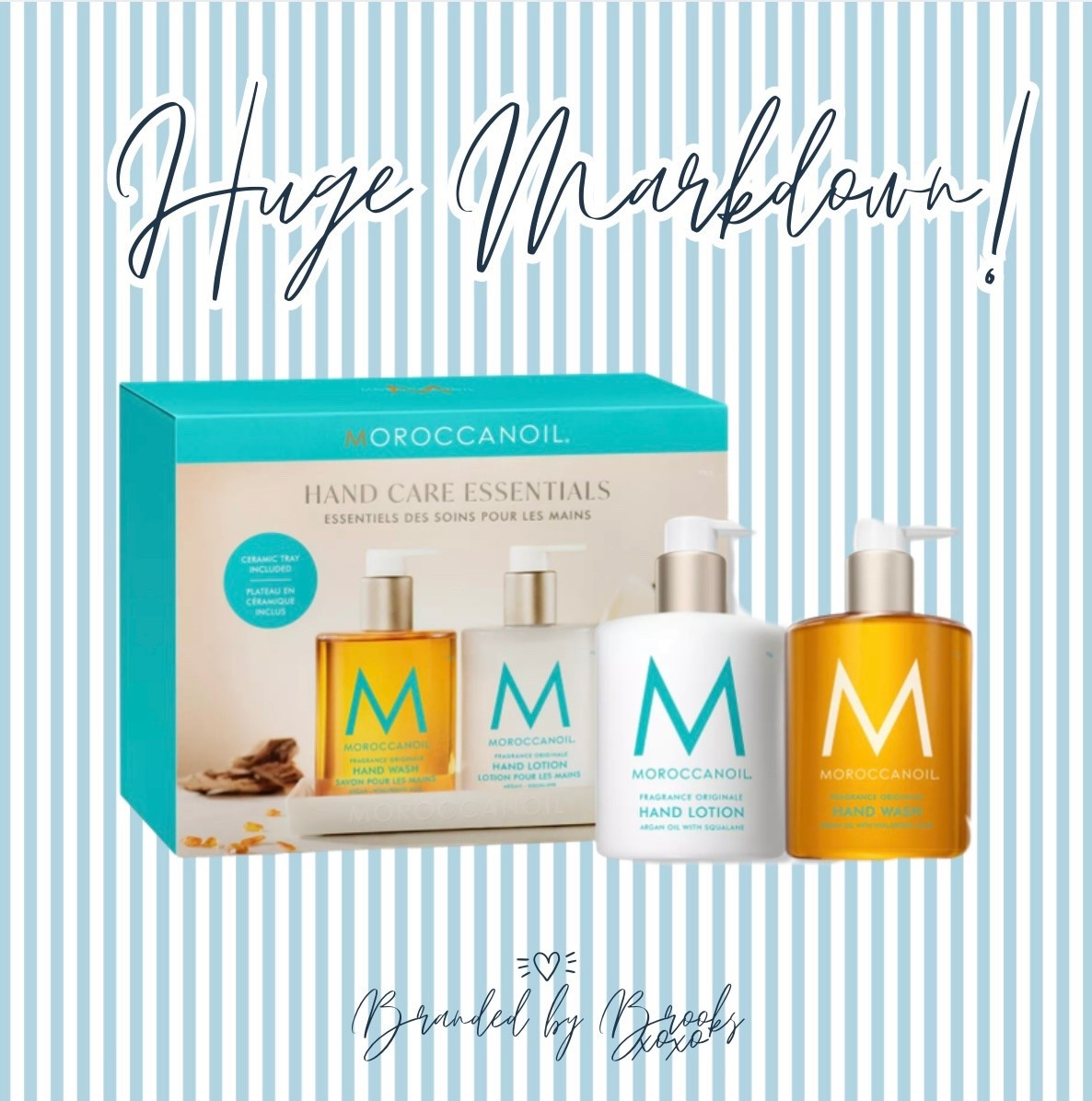 Obsessed 🤍 The Moroccanoil hand soap & lotion set is currently on sale at Ulta for under $30! Smells amazing, looks chic on the counter, and makes the perfect little luxury upgrade!

#LTKFindsUnder50 #LTKselfcare #LTKSaleAlert