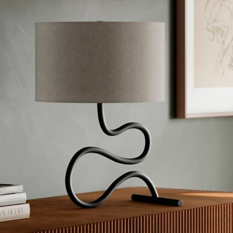 Troy Lighting Molly 21 1/2" Modern Forged French Iron Table Lamp | Lamps Plus