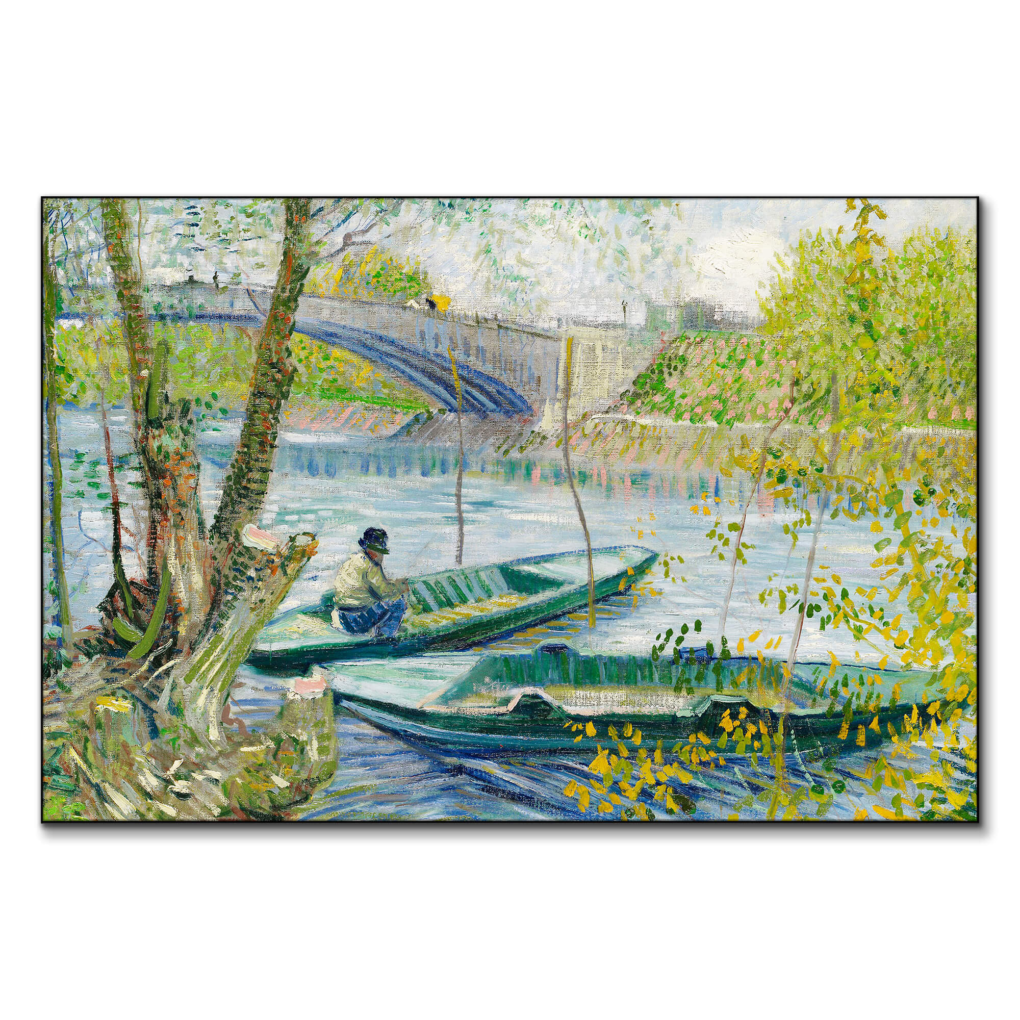 Fishing in Spring | Big Wall Decor (US)