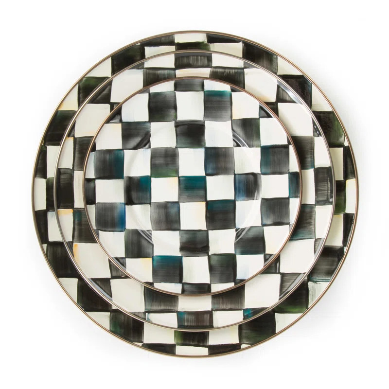 Courtly Check® Charger/Plate | Wayfair North America