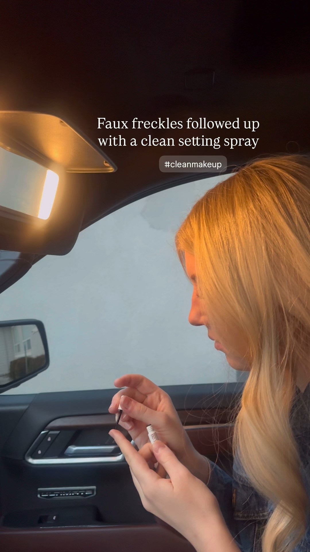 Freck beauty 
Faux freckles 
Blurring setting spray
Teen makeup 

#LTKmorningroutine #LTKBeauty #LTKgrwm