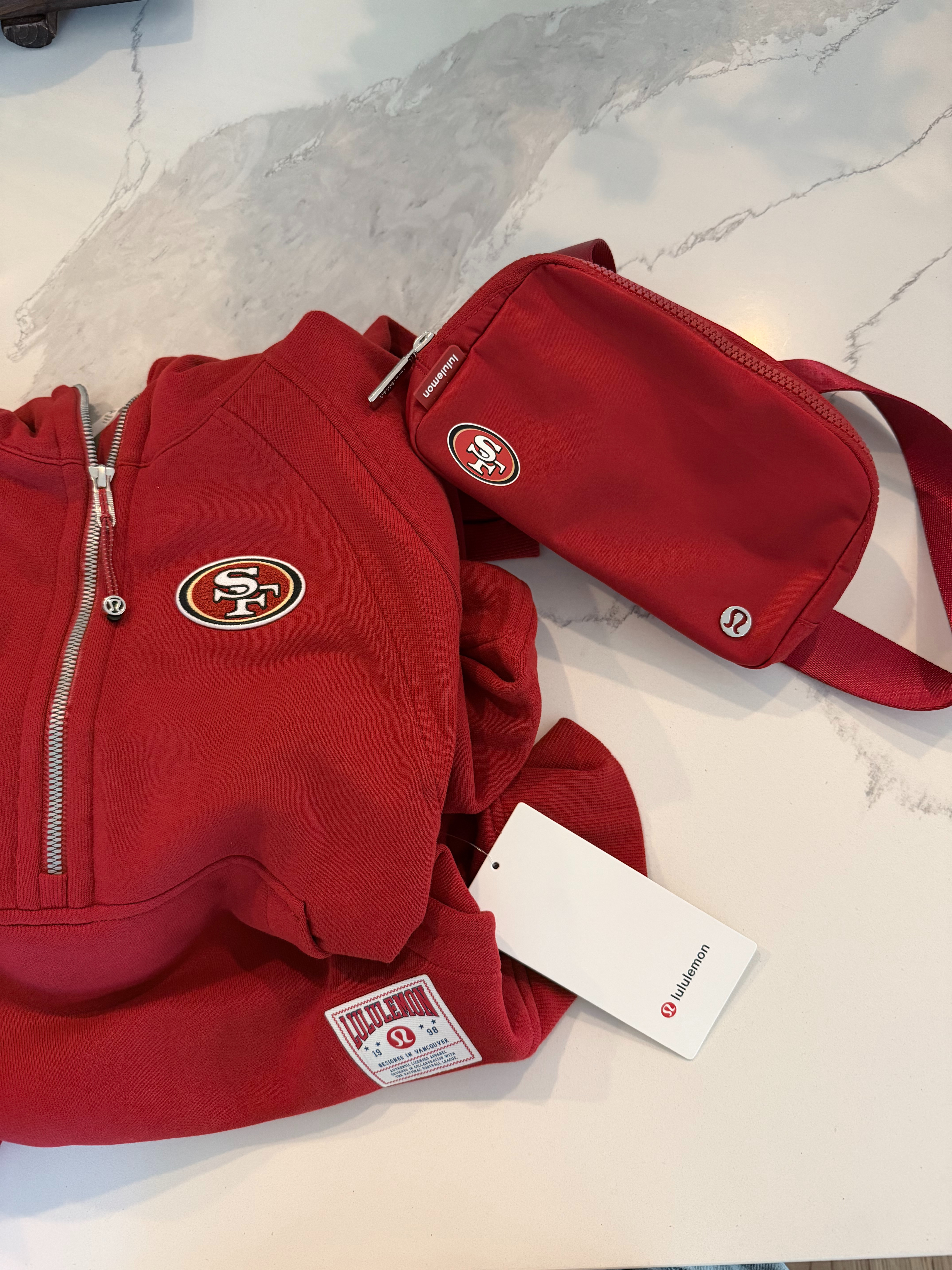 Lululemon x NFL collection is now available on Fanatics! Linking all the 49ers gear, everything is so cute and same amazing Lululemon design and fit.  

 #LTKGiftGuide #LTKSeasonal #LTKActive