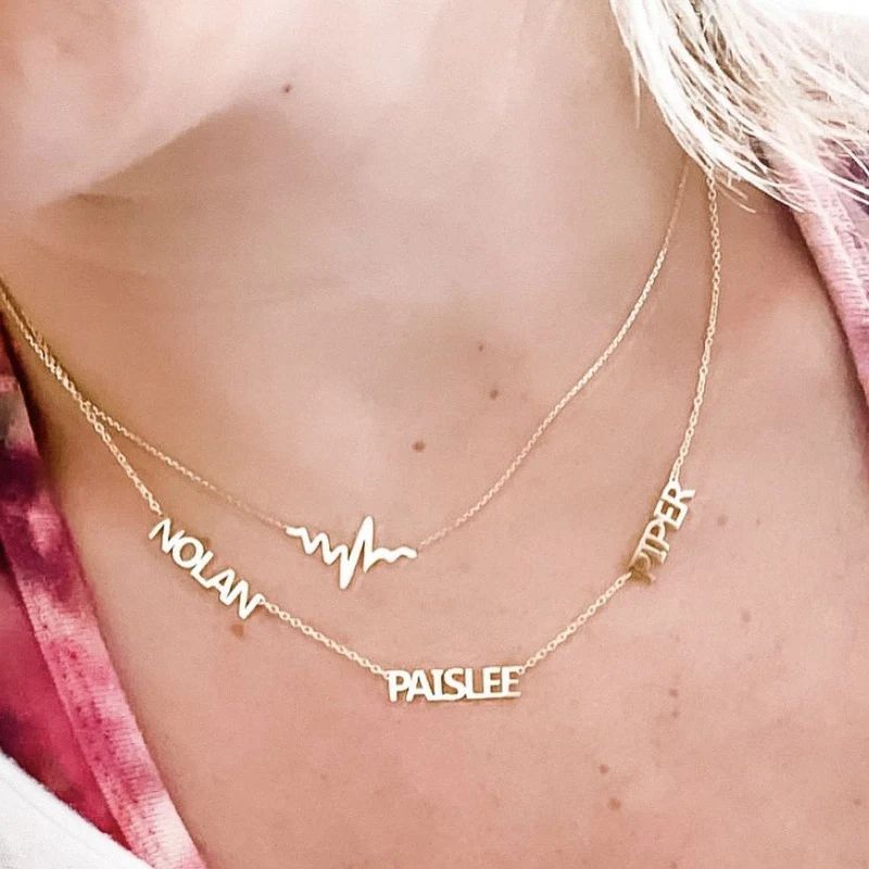 Heartbeat Necklace | The Sis Kiss