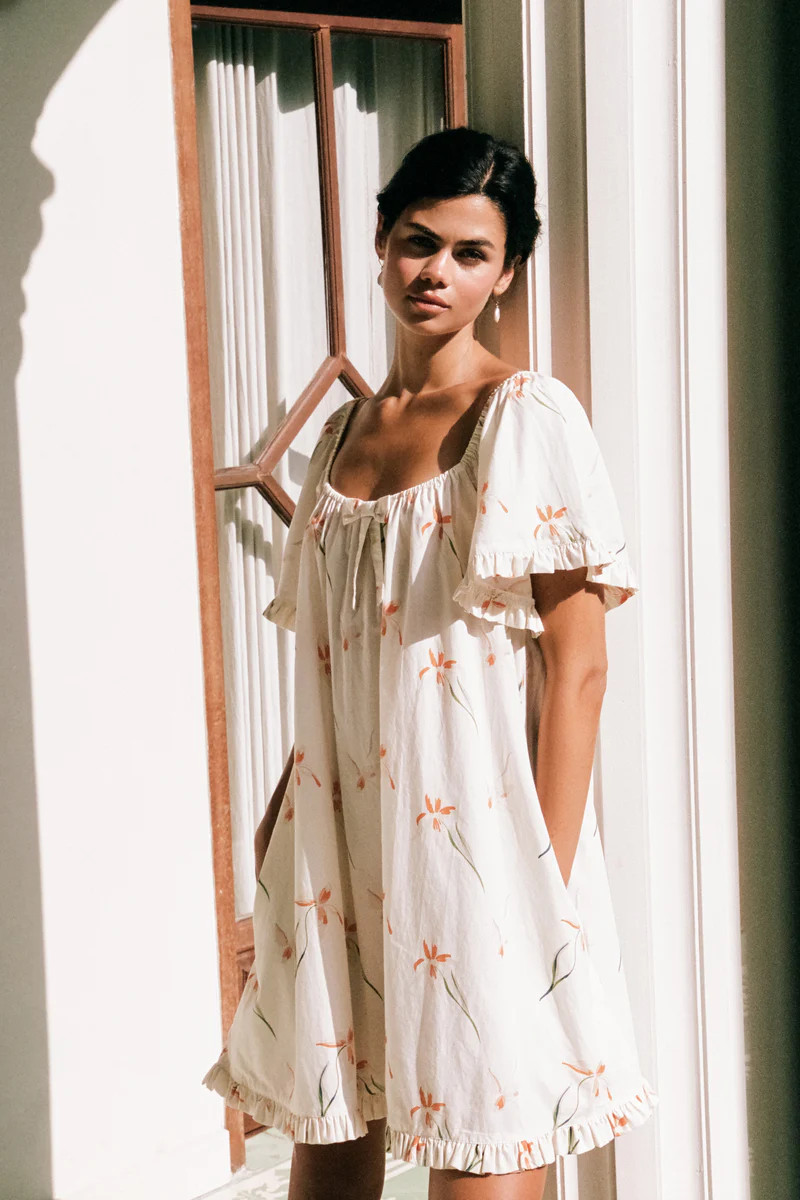 Betty Nightie - Cotton Modal - Lily | Piyama US