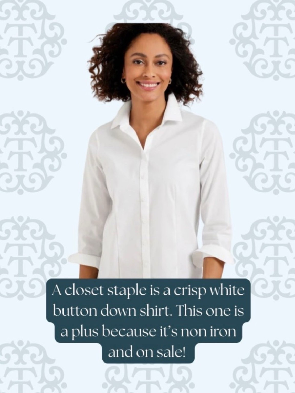 A crispy white shirt is a staple in your closet! m

#LTKOver40 #LTKootd #LTKFindsUnder50
