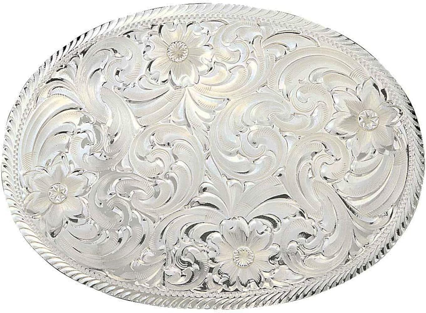 Montana Silversmiths Engraved Classic Western Belt Buckle | Amazon (US)