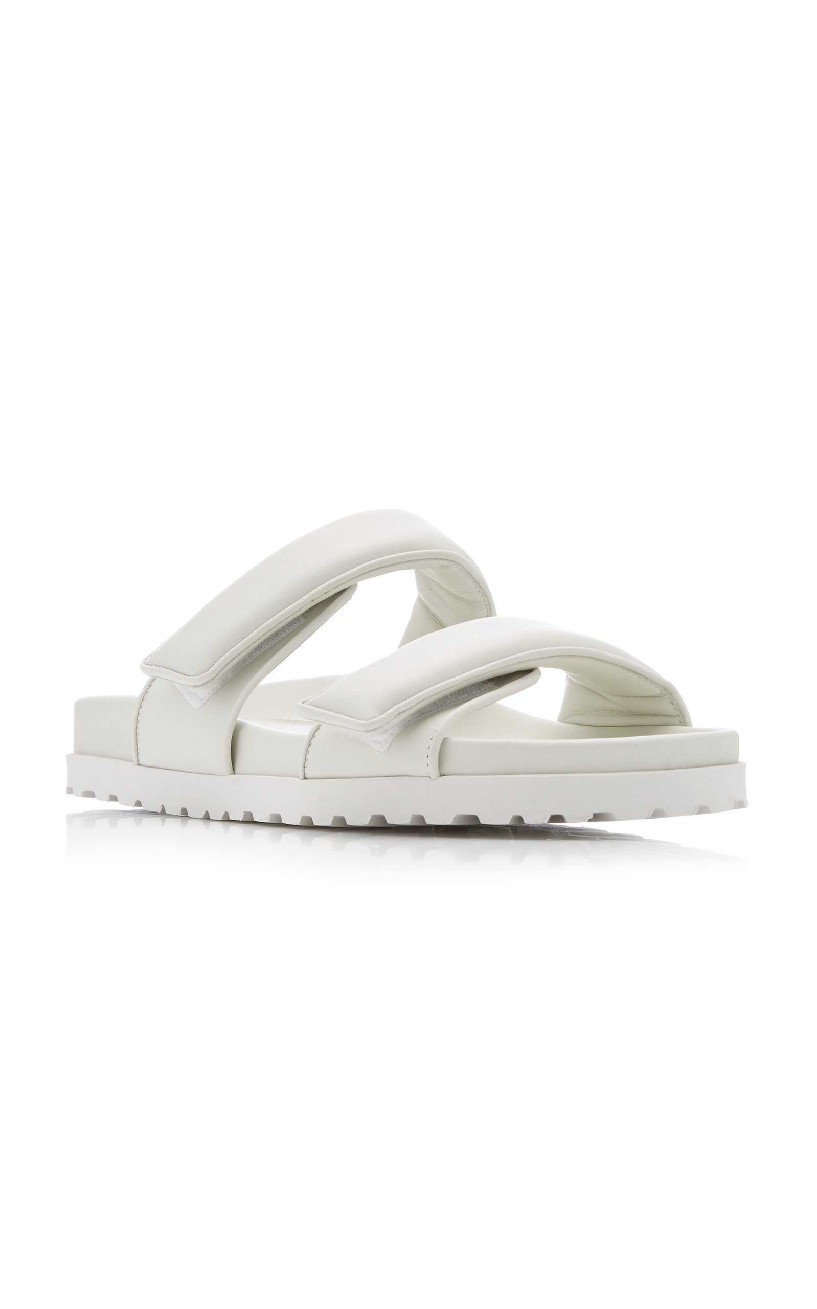 Puffy Leather Sandals | Moda Operandi (Global)