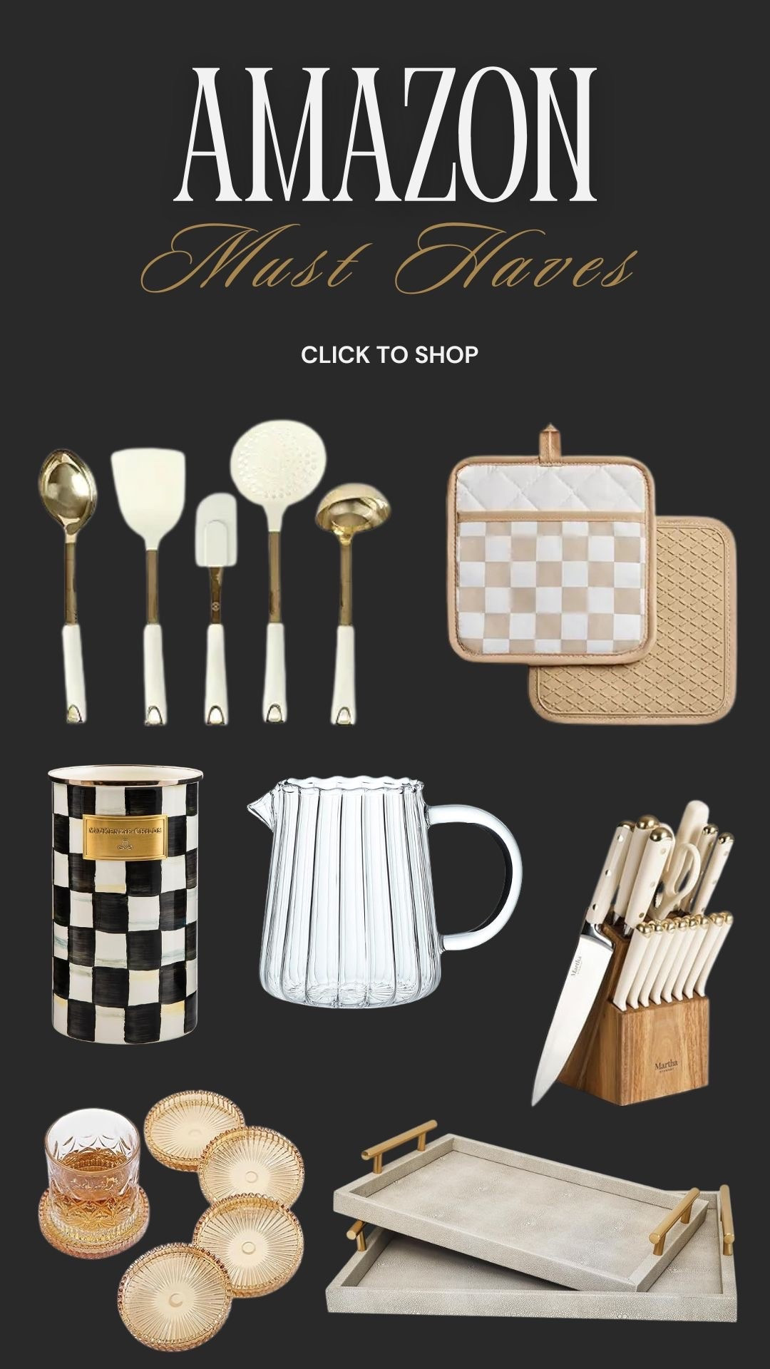 Amazon must haves 🍽️
Hosting essentials that make entertaining feel easy and elevated ✨
#hostingessentials #kitchenfinds #amazonkitchen #homeentertaining #ltkhome #tablescapeinspo #amazonmusthaves

#LTKHome