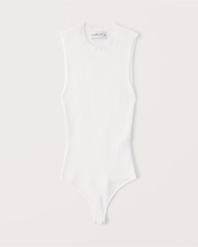 LuxeLoft Ribbed Bodysuit | Abercrombie & Fitch (US)