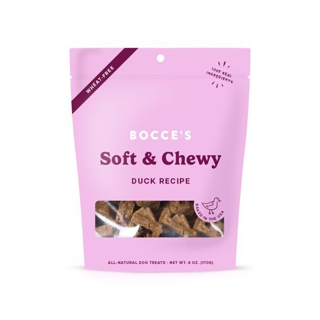 BOCCE'S BAKERY Soft & Chewy Duck Recipe Dog Treats, 6-oz bag - Chewy.com | Chewy.com