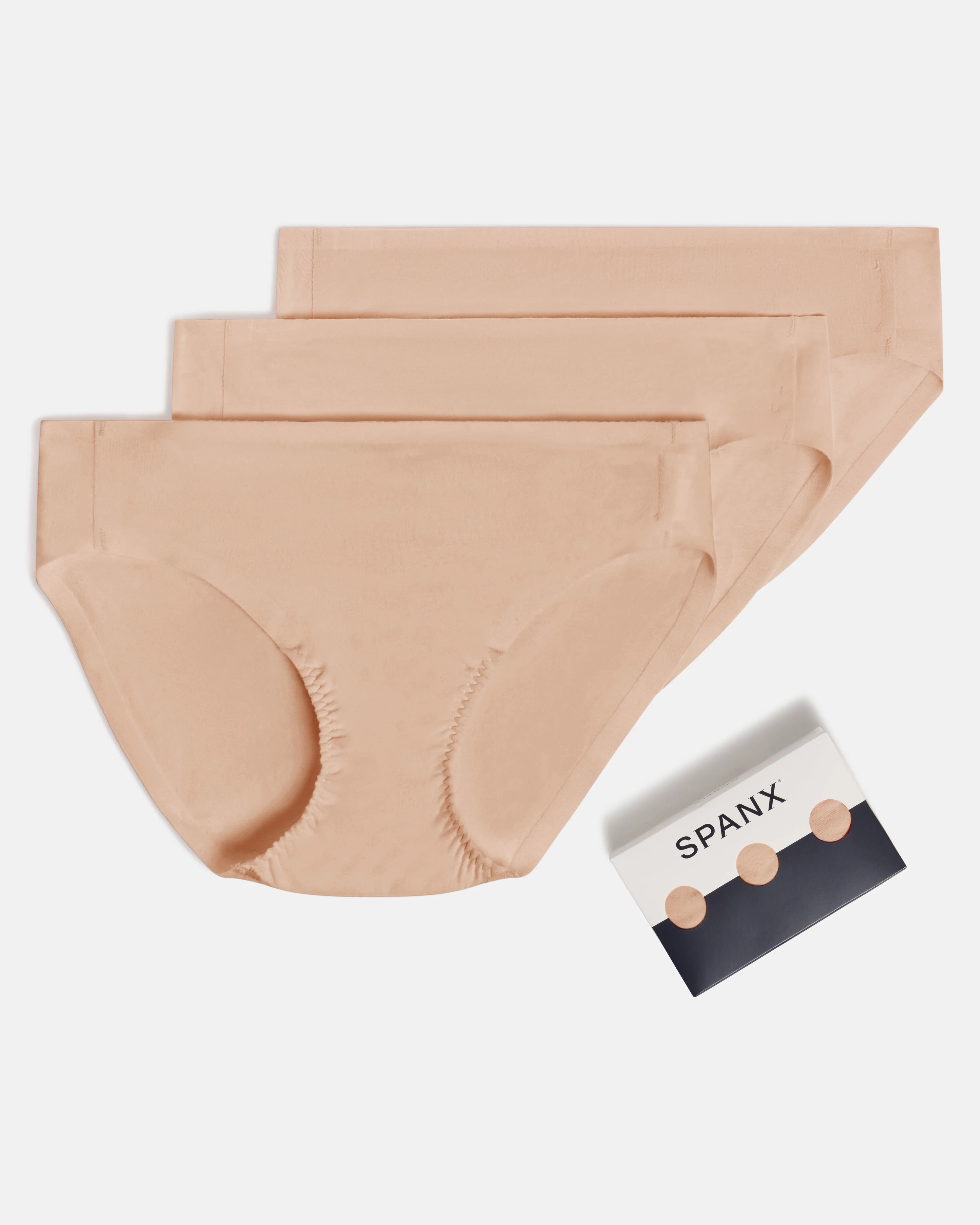 SPANXsmooth™ Fit-To-YouSupima Cotton Bikini 3-Pack | Spanx