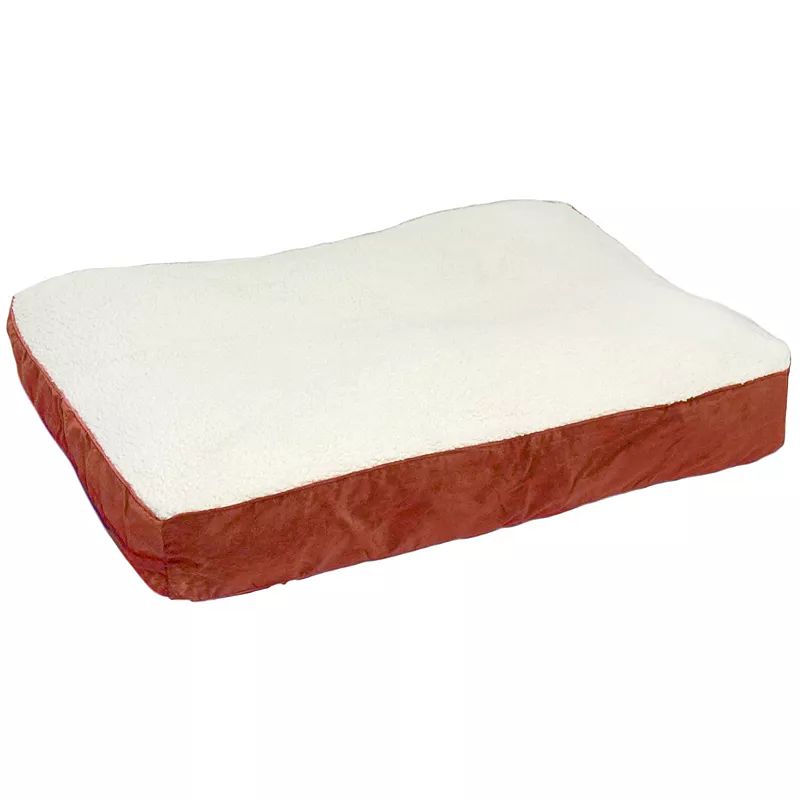 Happy Hounds Deluxe Buster Sherpa Dog Bed, Red, X Small | Kohl's