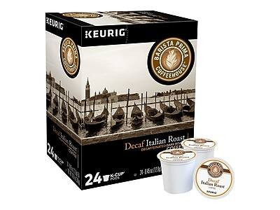 Barista Prima - Italian Roast Decaf Coffee, Dark Roast, Keurig® K-Cup® Pods, 24/Box (6624) | Best Buy U.S.