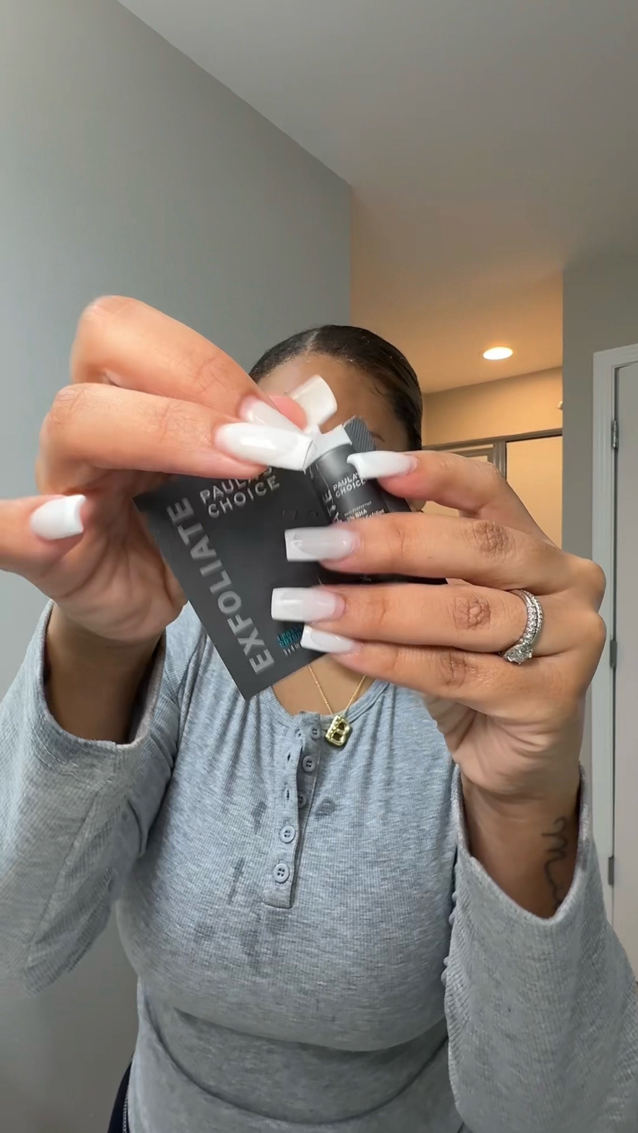 Just trying to get over the hump on this hump day 🕺🏾 
SEEN IN TODAYS VLOG: 
@dunkin 
@tatcha 
@paulaschoice 
@caudalie @caudalieus 
@asiamnaturally 
@kirkland.signature_ 
#vlog #mom #ditl #skin