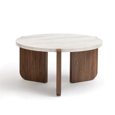 31.5 "Modern Round Coffee Table | Wayfair North America