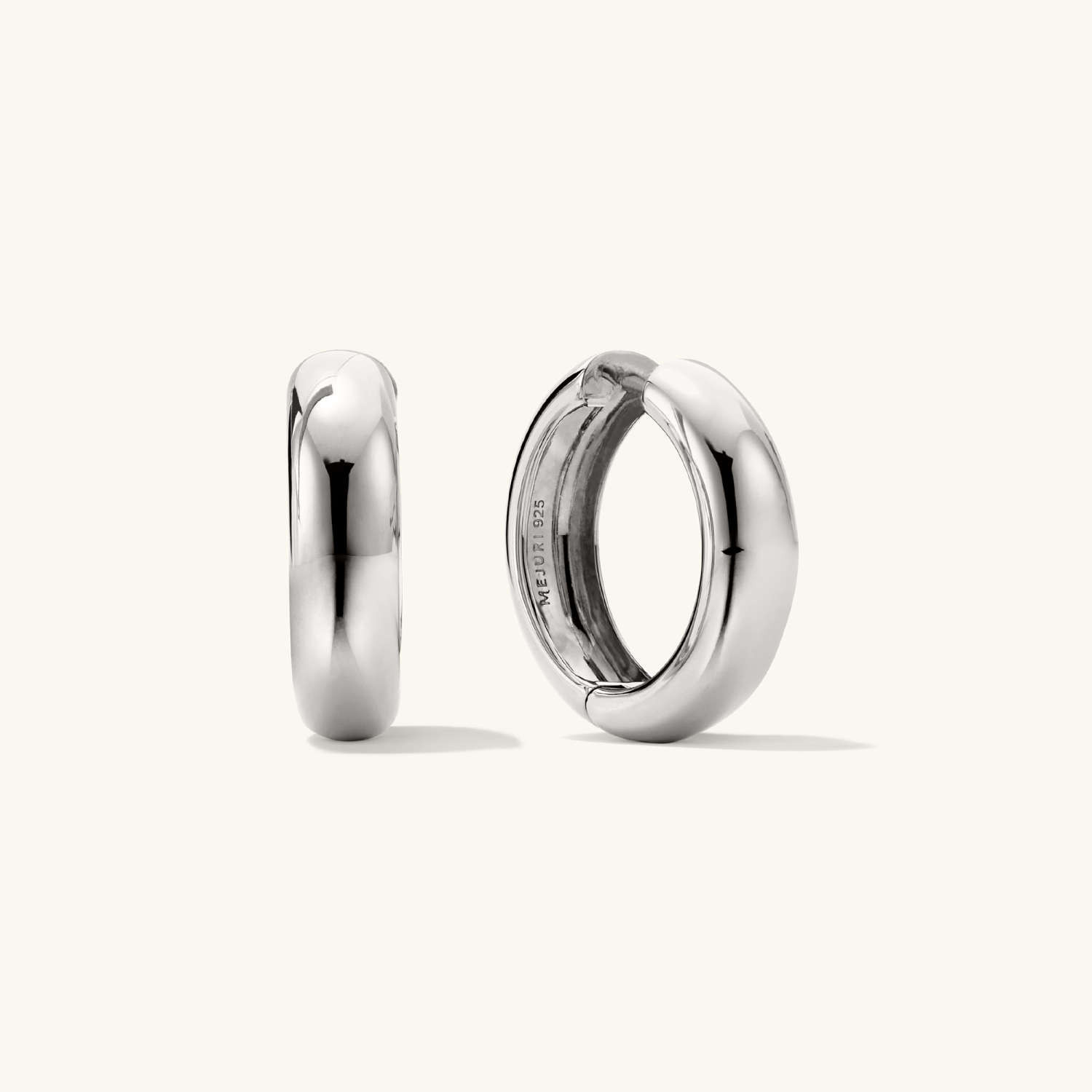 Chunky Large Hoops | Mejuri (Global)