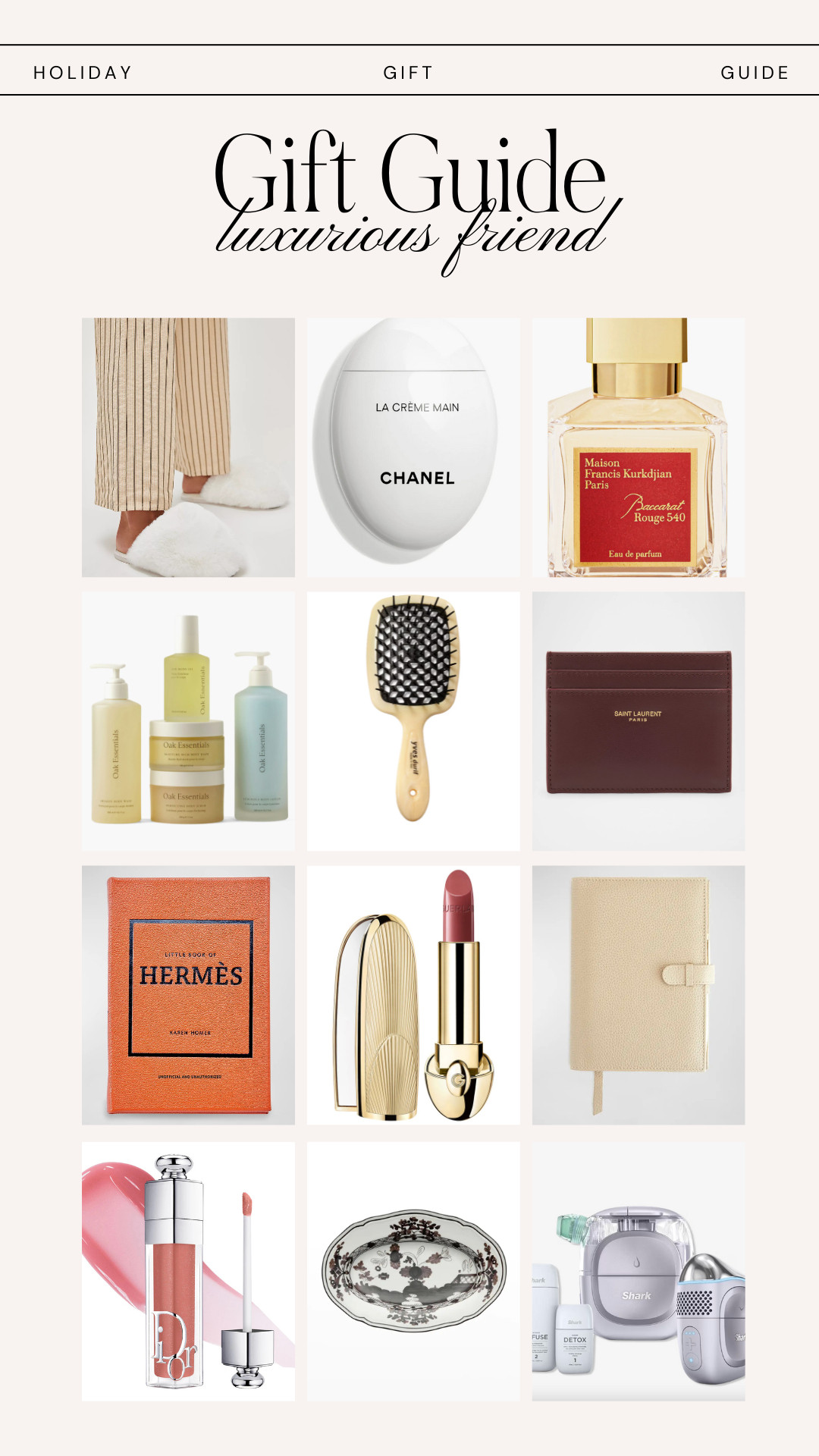 Holiday Gift Guide for the luxurious friend 

 #LTKGiftGuide #LTKHoliday