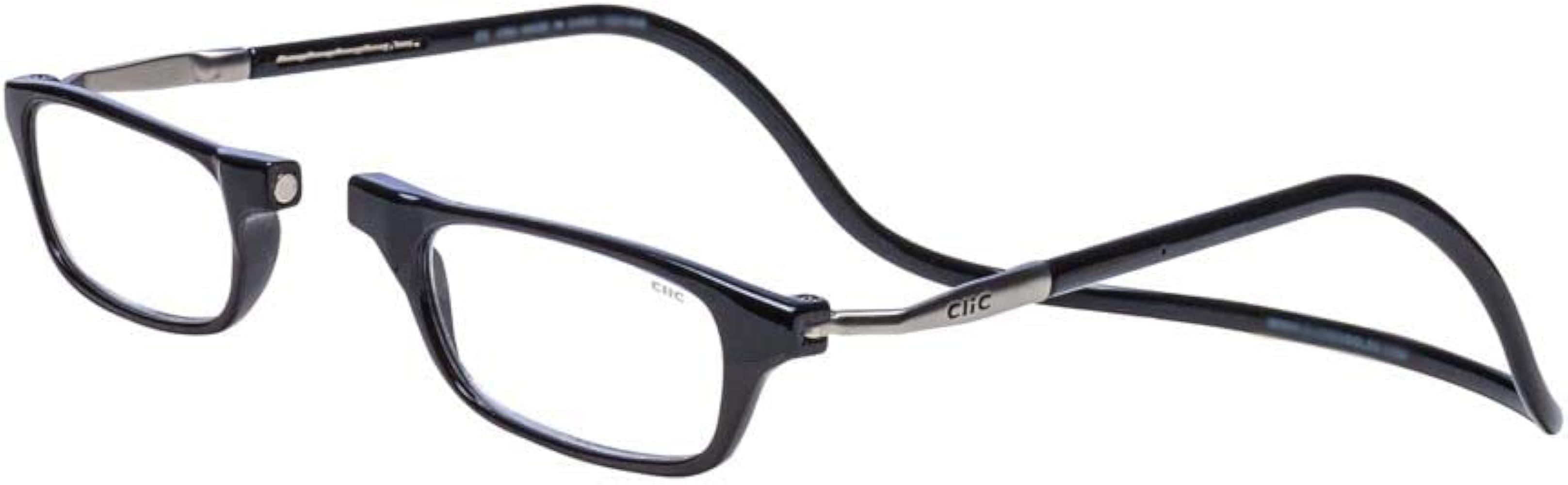 CliC Magnetic Reading Glasses (Long Temples), Computer Readers, Replaceable Lens, Original Long | Amazon (US)