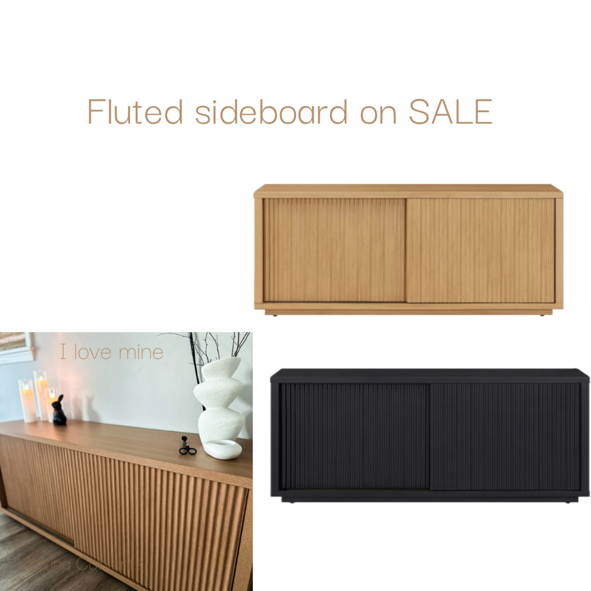 We love ours. The quality is better than we expected and the doors glide smoothly. I  love the color and fluted detail. 

•fluted sideboard •Walmart find •sale •furniture finds •home decor •organic modern •home finds •home sale

#LTKsalealert #LTKhome #LTKfamily