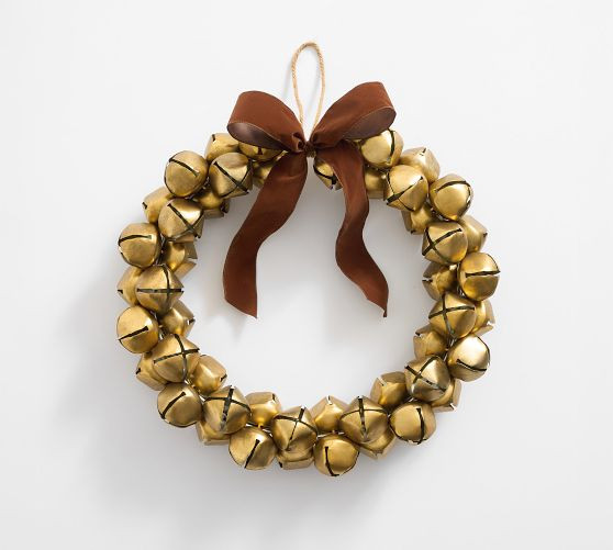 Brass Bell Wreath | Pottery Barn (US)