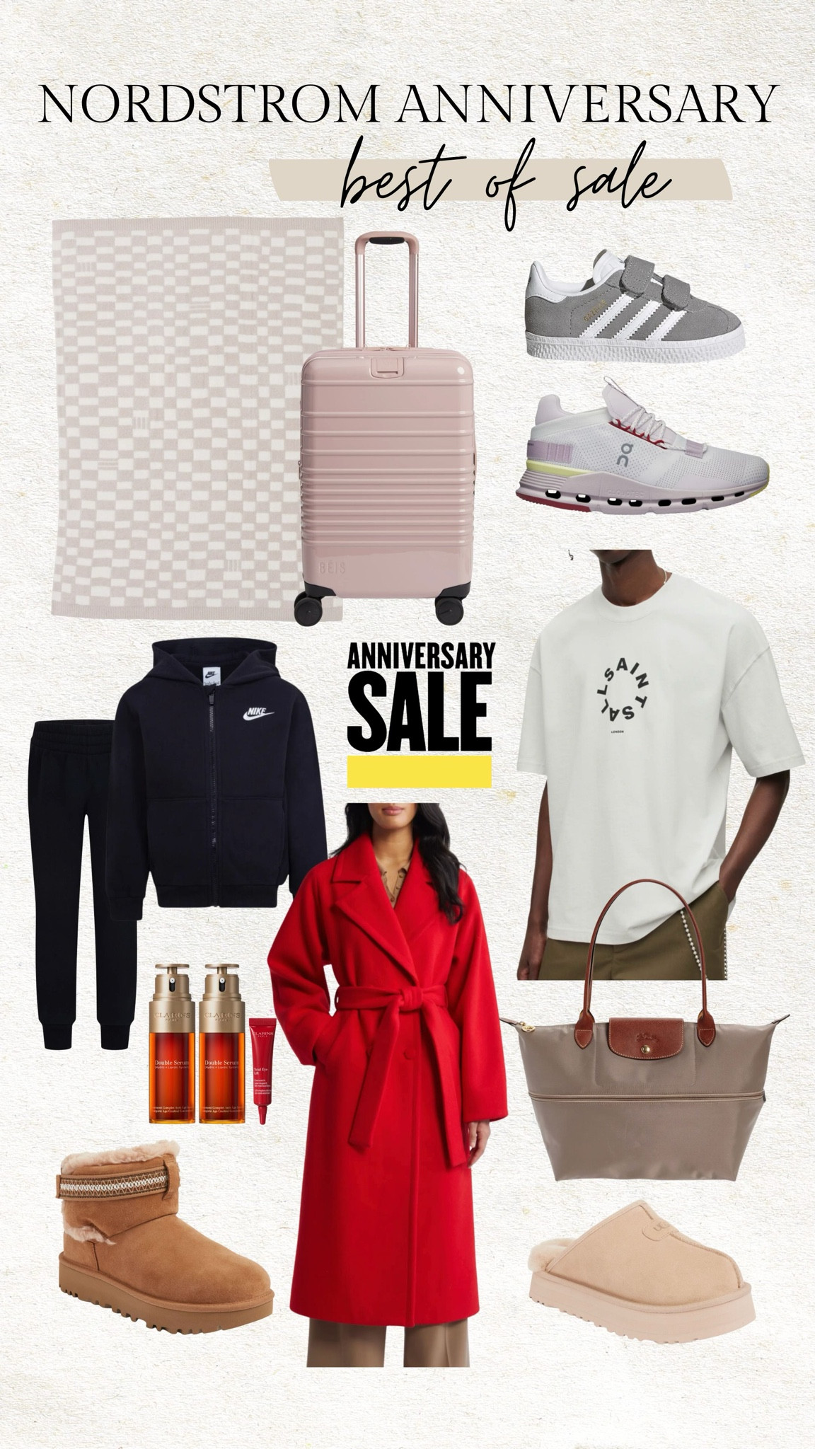 My sale picks from the Nordstrom anniversary sale 🤍 the only items I’m going to buy!

Nordstrom sale, barefoot dreams sale, longchamp sale, all saints tee, men’s tee, kids sneakers, kids adidas, oncloud sale, running shoes, clarins, Ugg sale, Ugg slippers, Ugg boots, beis sale, pink suitcase, Nordstrom, Christine Andrew

#LTKSummerSales #LTKKids #LTKxNSale